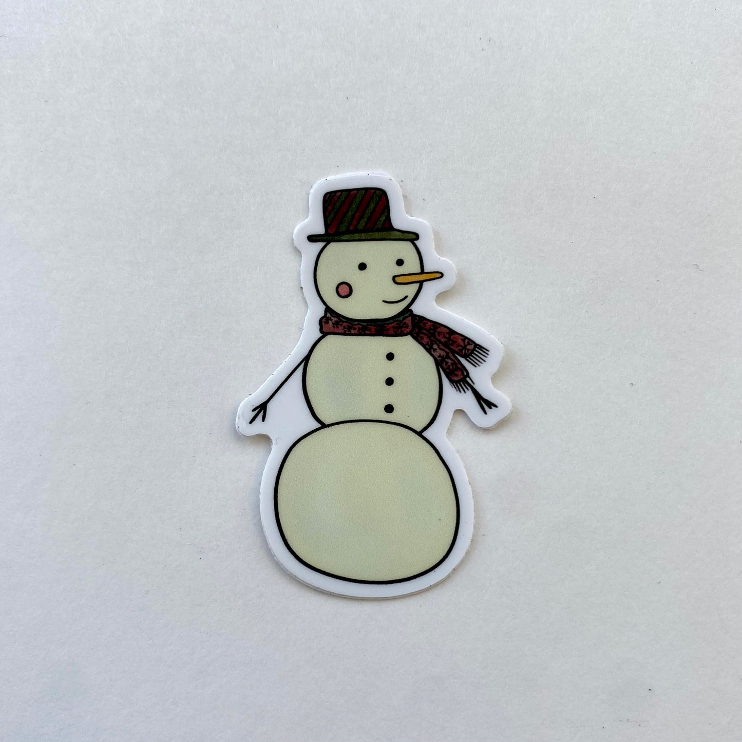 Snowman Sticker