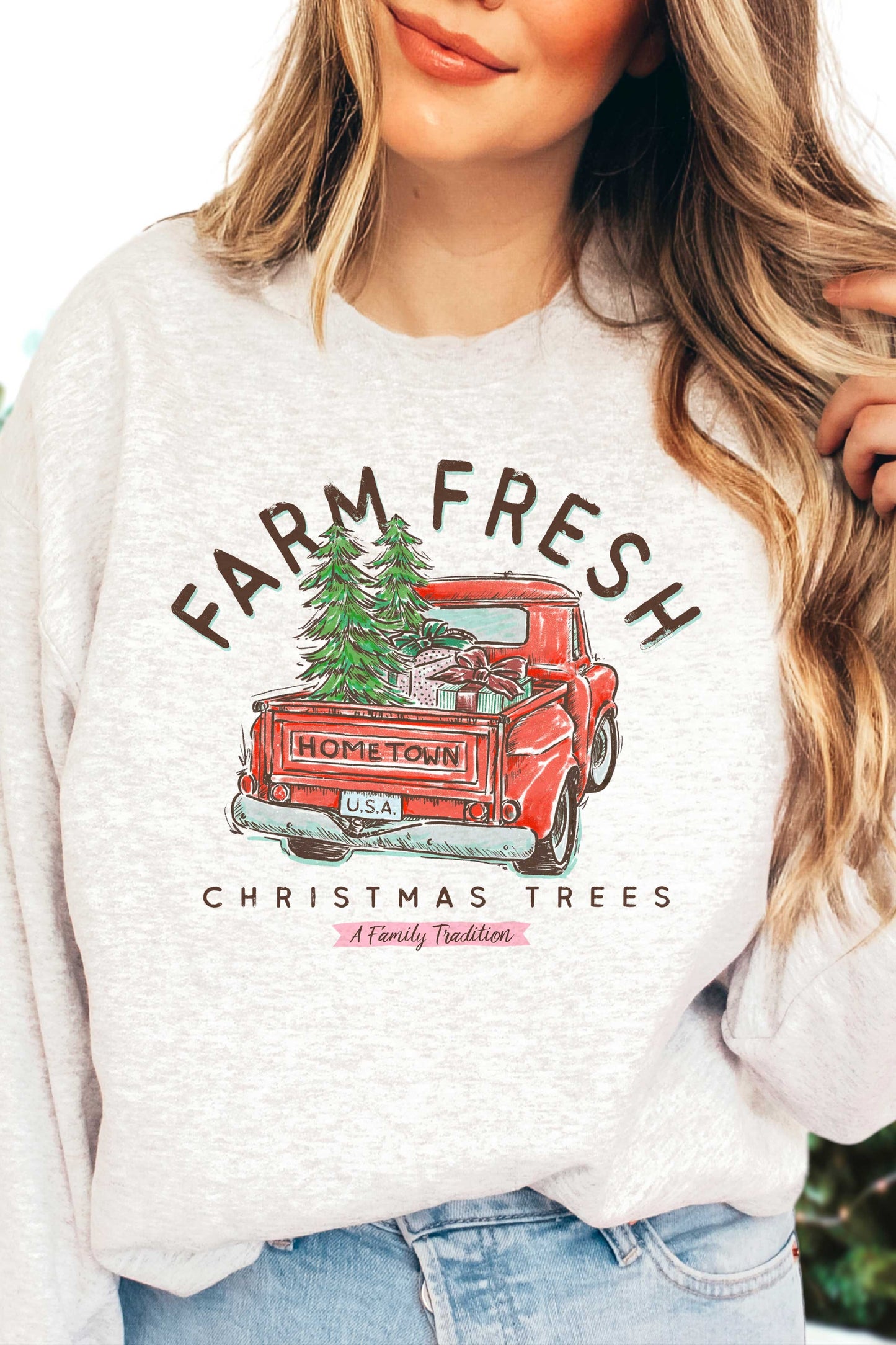 Farm Fresh Graphic Sweatshirt