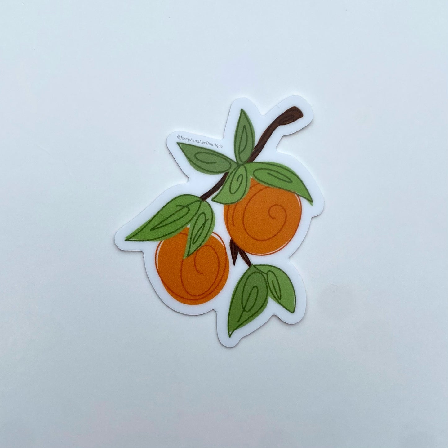 Artsy Oranges Sticker
